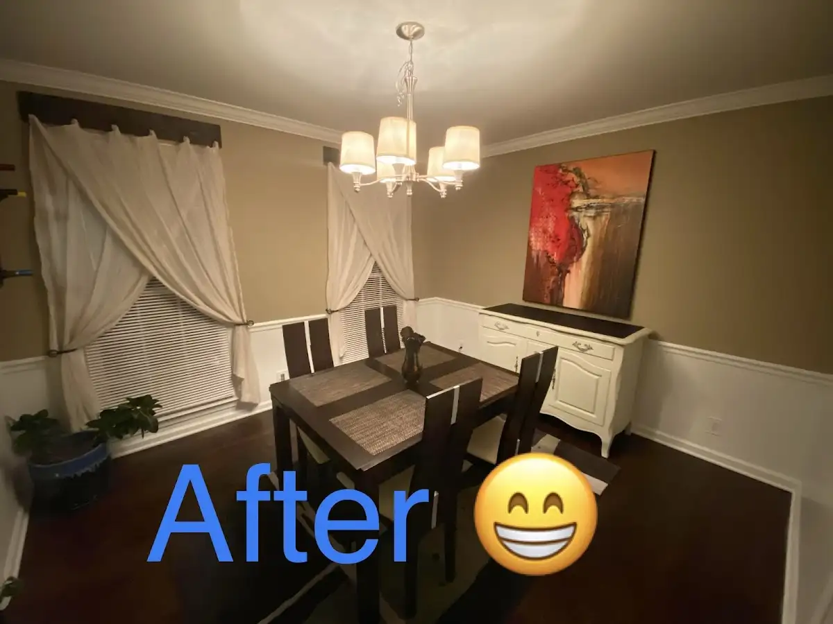 Professional dining room restoration after water damage in Sterling